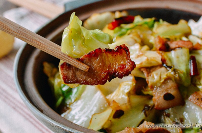 Kínai Sült Hús Káposztával, Stir-Fry